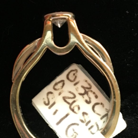 DIAMOND RING 18K WHITE GOLD - Picture 2 of 7